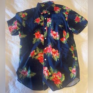 J Crew Hawaiian button up
